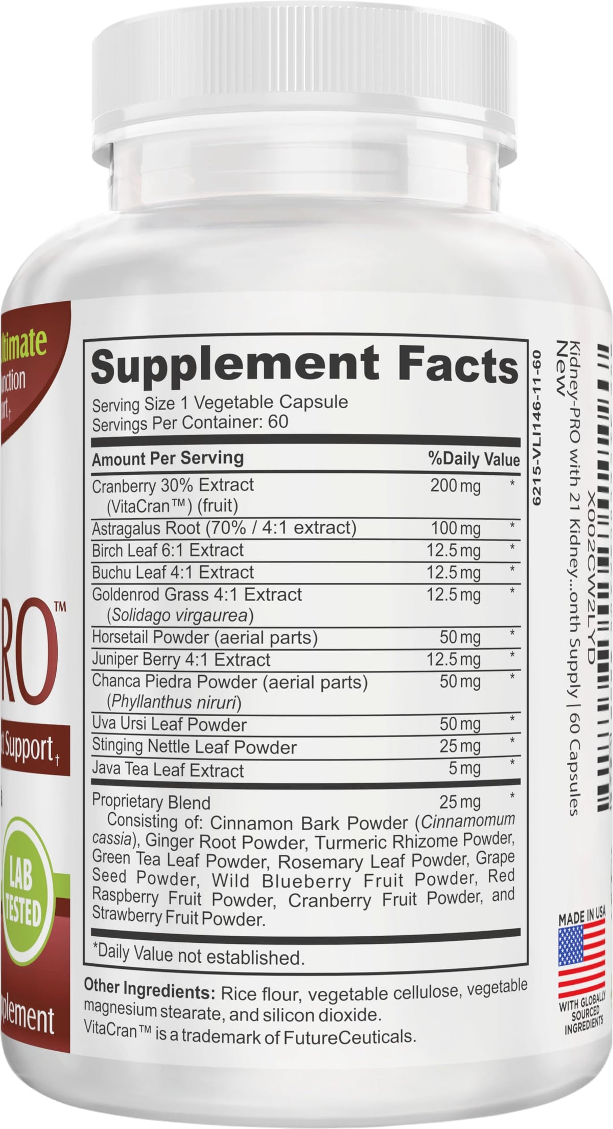 Elevate Recovery Kidney-PRO Supplement with 21 Ingredients - image 2