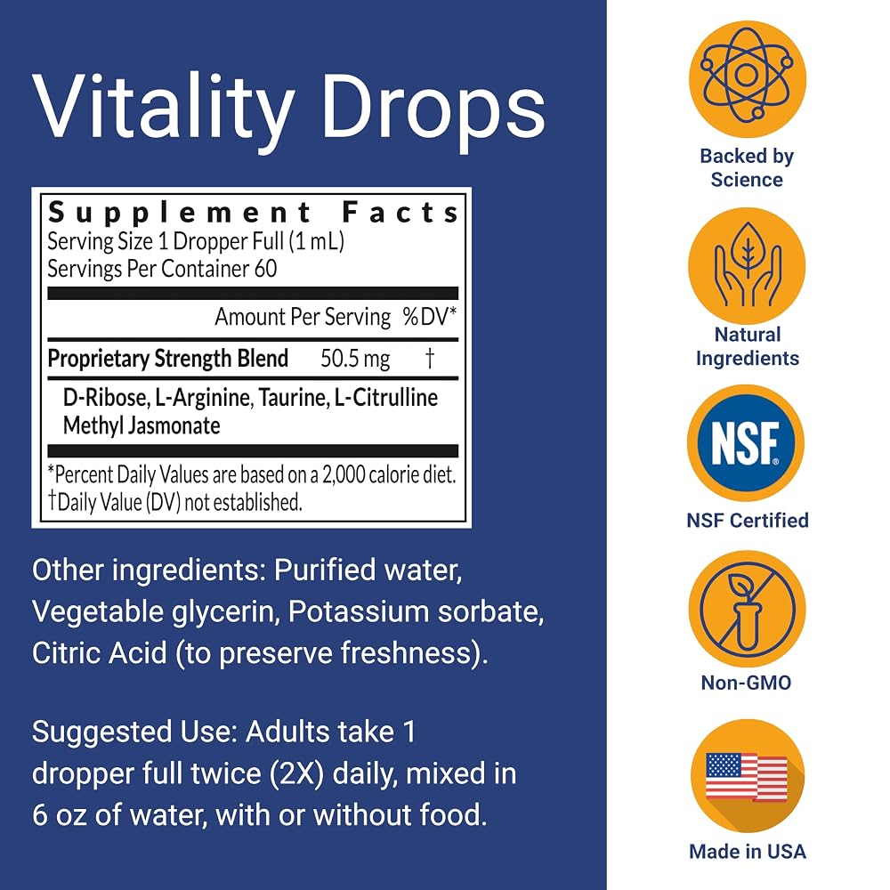 Strength24 Vitality Drops Liquid Supplement - 60 Servings - image 7