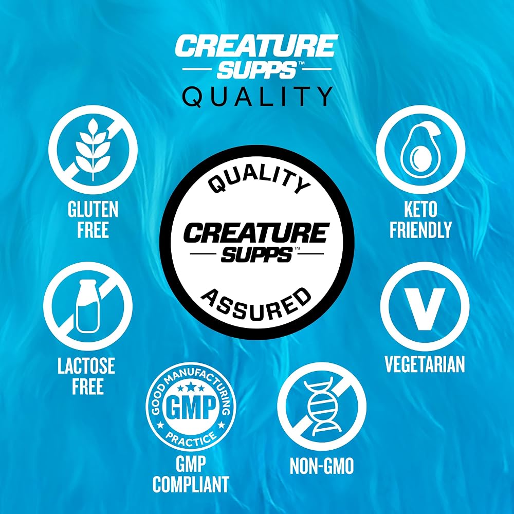 CREATURE® Creatine Complex - Creatine Monohydrate Capsules with 5