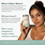 Bloofah BM Bitter Melon Extract 500mg Capsules - 120 Count - image 3
