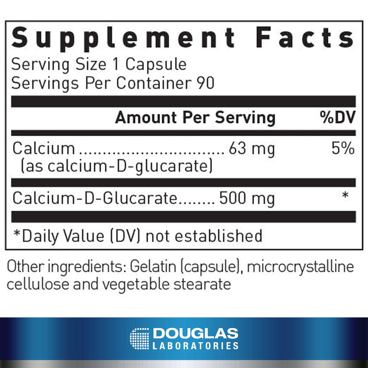 Douglas Laboratories Calcium-D-Glucarate - 90 Capsules - image 2