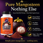 Natural Home Cures Mangosteen Supplement - 480 Vegan Capsules - image 2