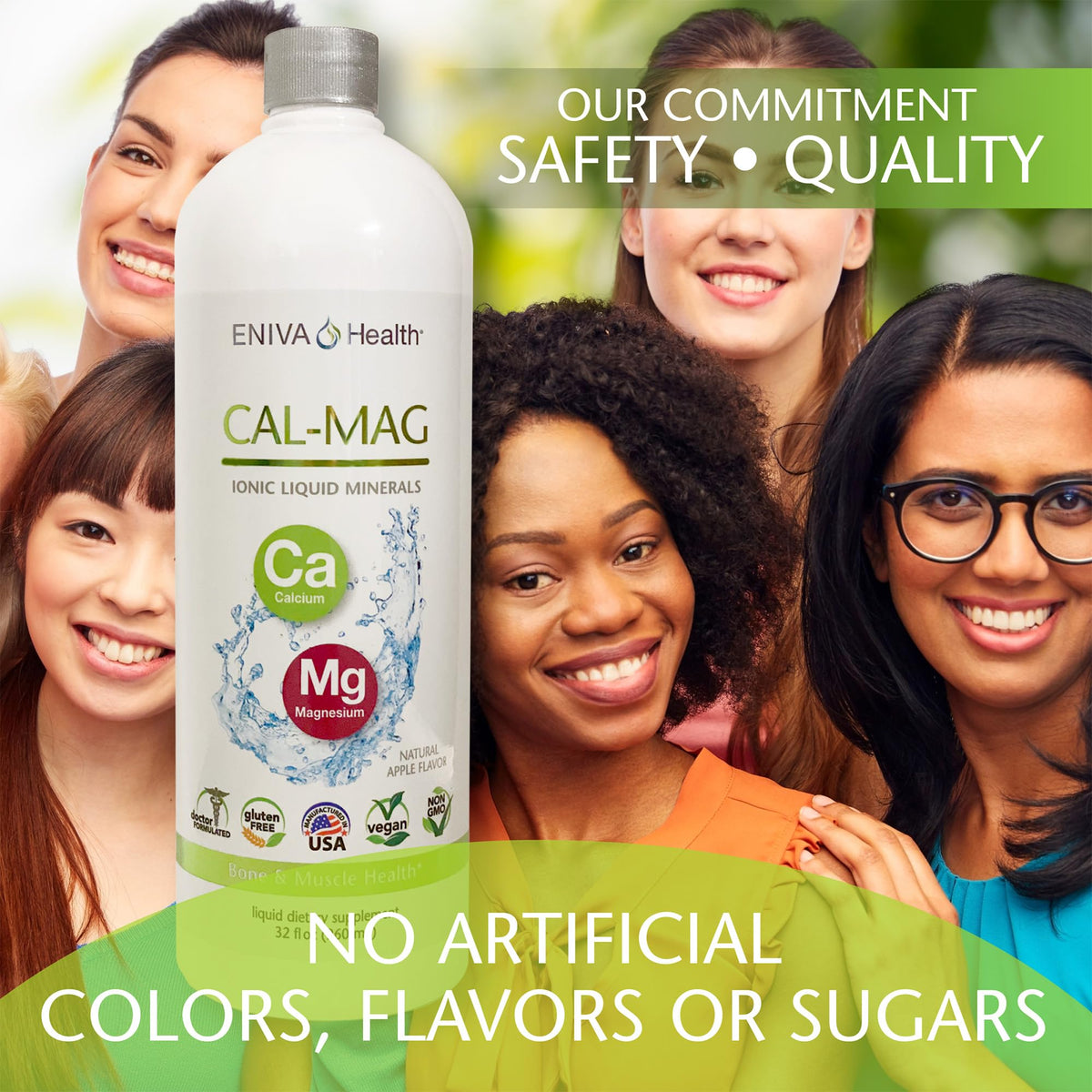 Eniva Liquid Ionic Calcium Magnesium Supplement - 32 Fl Oz - image 4