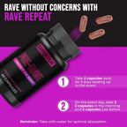 Rave Repeat Pre-Rave Supplement CoQ10 & Magnesium - 40 Capsules - image 7