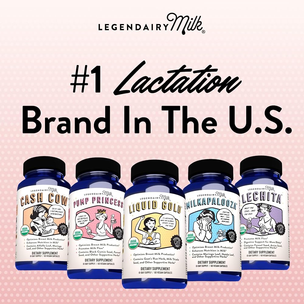 Legendairy Milk Lechita Breastfeeding Supplement - 60 Capsules - image 2