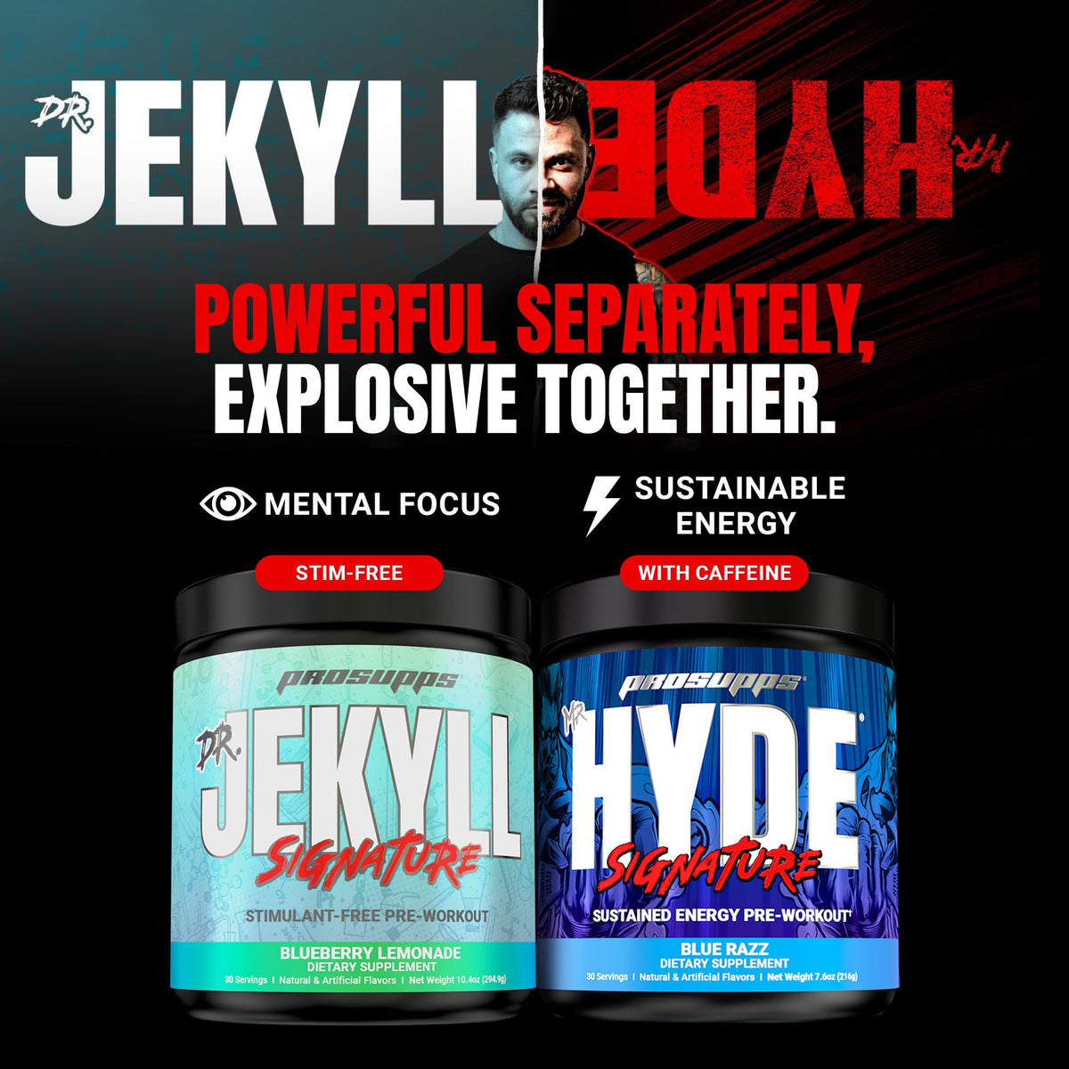 ProSupps Mr. Hyde Xtreme Pre Workout Powder with Creatine