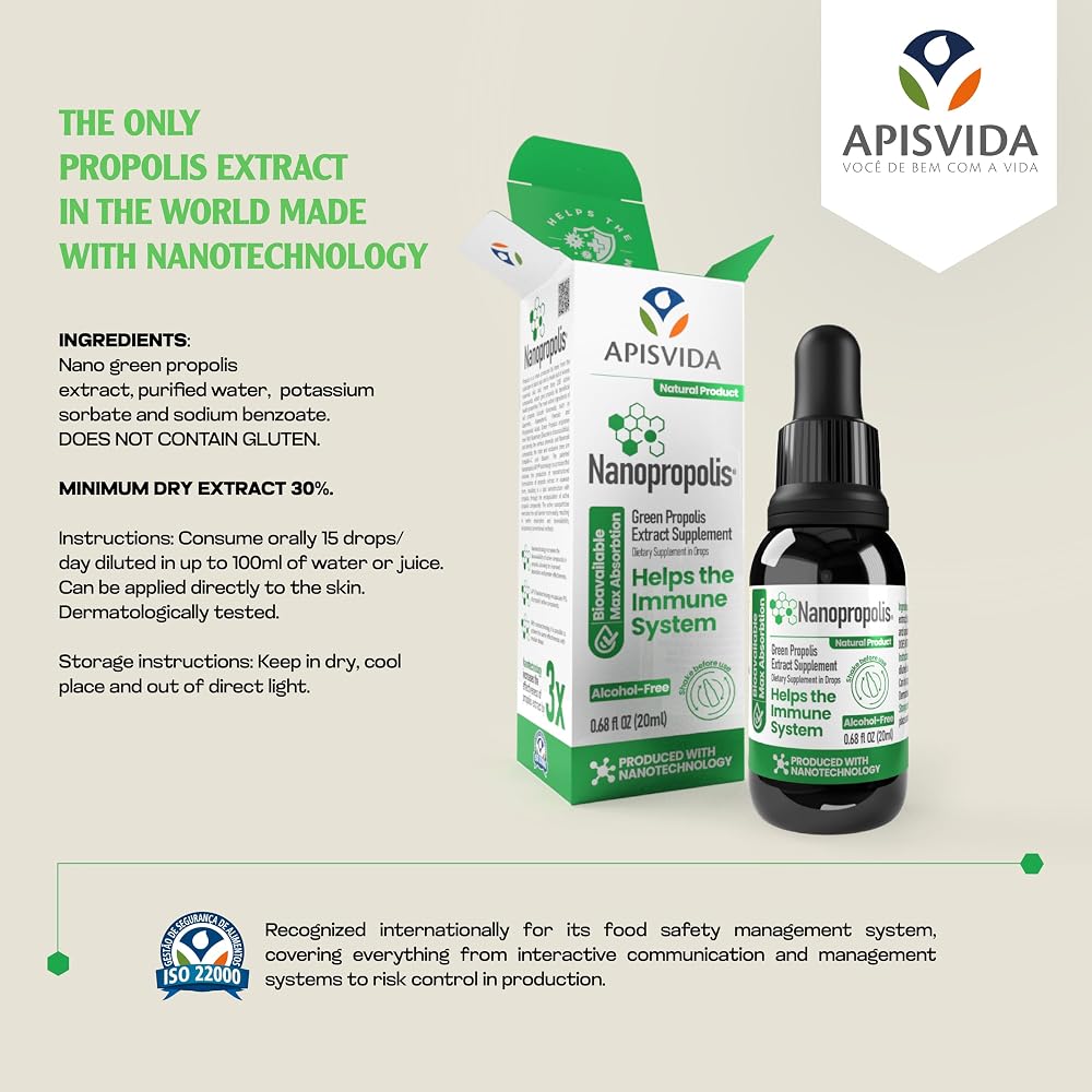 APIS VIDA Nanopropolis Green Propolis Extract - 20ml - image 5