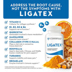 Vitaminerals 18 Ligatex Plus Ligament & Tendon Support - 120 Vegetarian Capsules - image 3