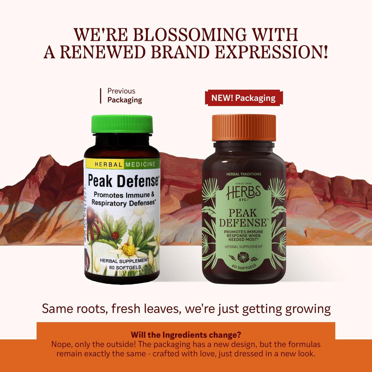 Herbs Etc. Peak Defense Softgels Immune Response - 60 Softgels - image 2