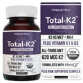 Triquetra Health Total K2 Vitamin K2 MK7 & MK4 - 60 Capsules