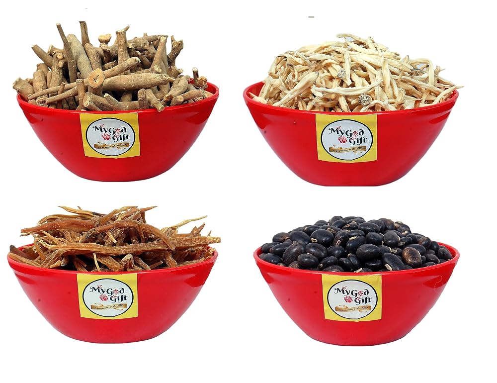 My God Gift Shatavari, Safed Musli, Ashwagandha & Kaunch Beej - 200g