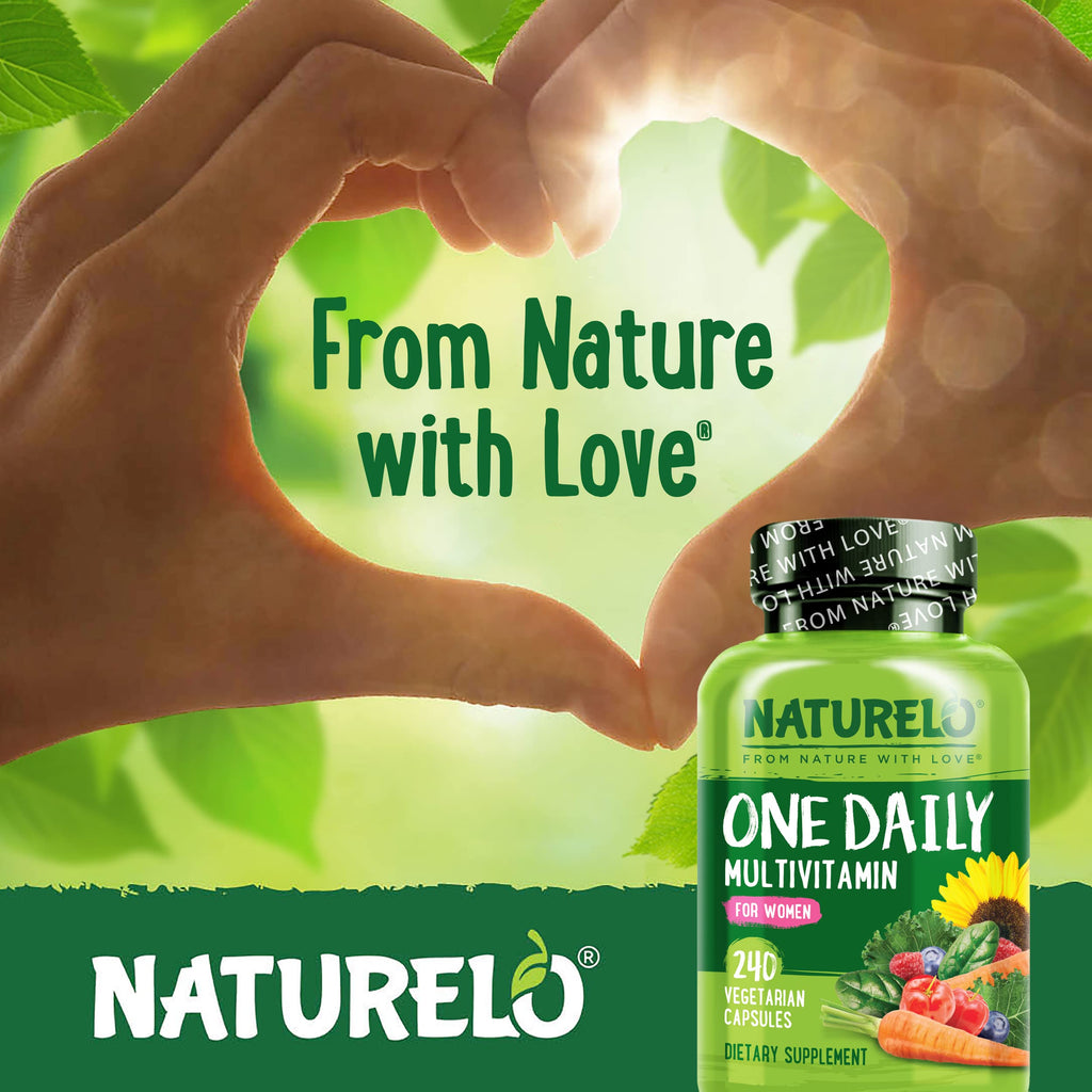 NATURELO One Daily Multivitamin for Women with B12 - 240 Capsules - image 7