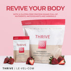 Le-Vel Thrive Vegan Protein Shake - 16 Packets - image 3