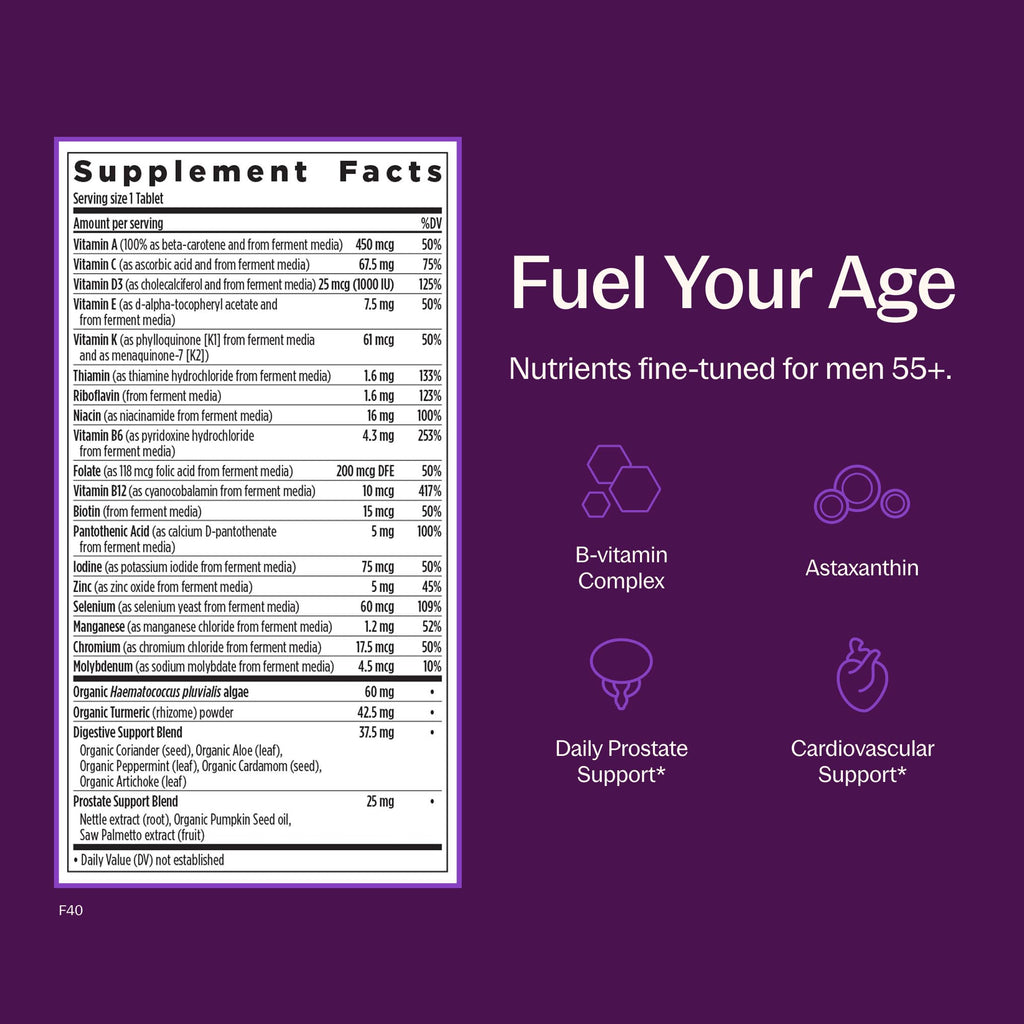 New Chapter Multivitamin for 50 Plus Immune Support