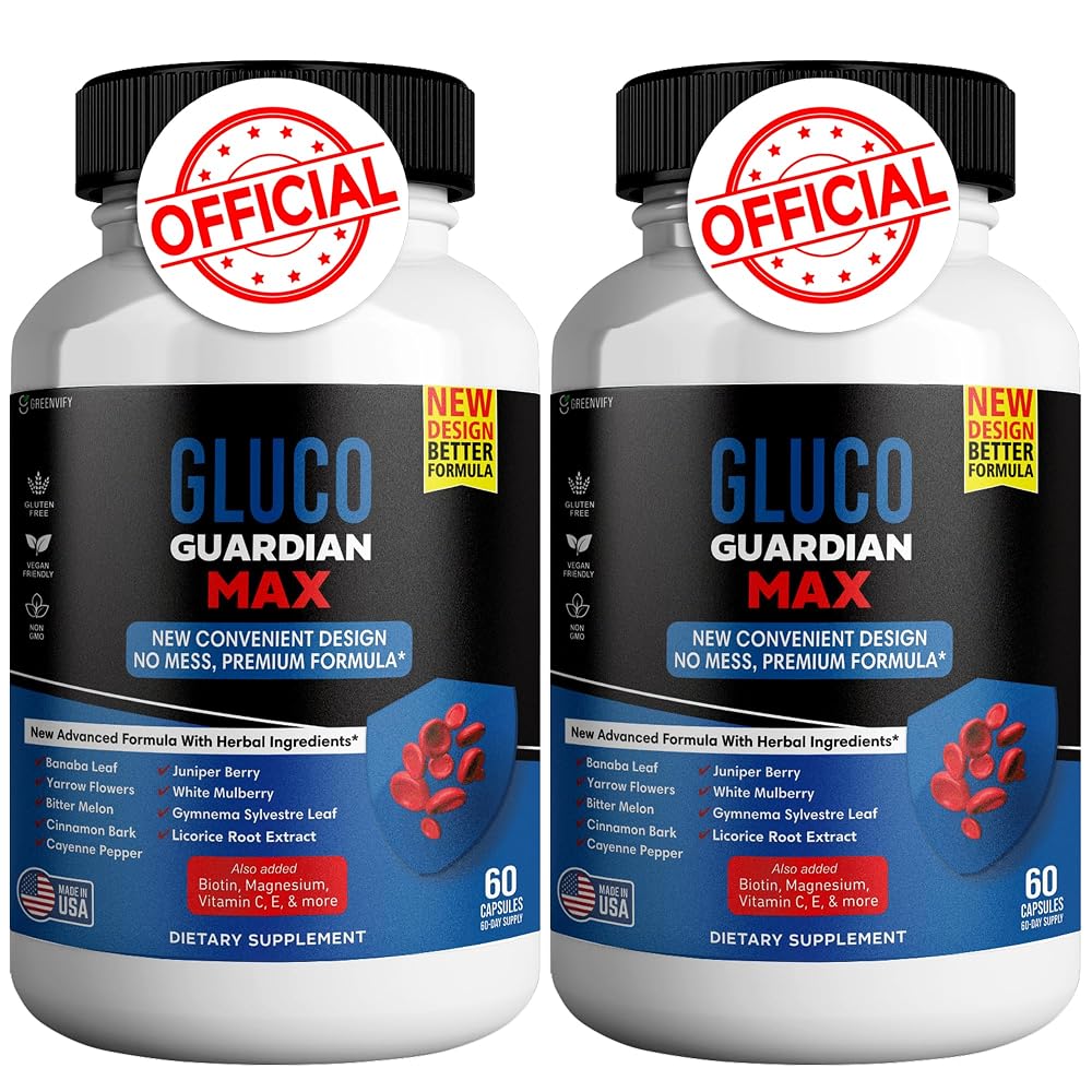 GREENVIFY Gluco Guardian Max Advanced Wellness Support Capsules
