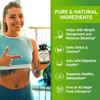 TRIO NUTRITION Apple Cider Vinegar Green Tea Capsules - 60 Count - image 2