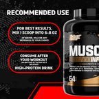 Nutrex Research Chocolate Whey Protein Powder Muscle Builder - 5 lb - image 8