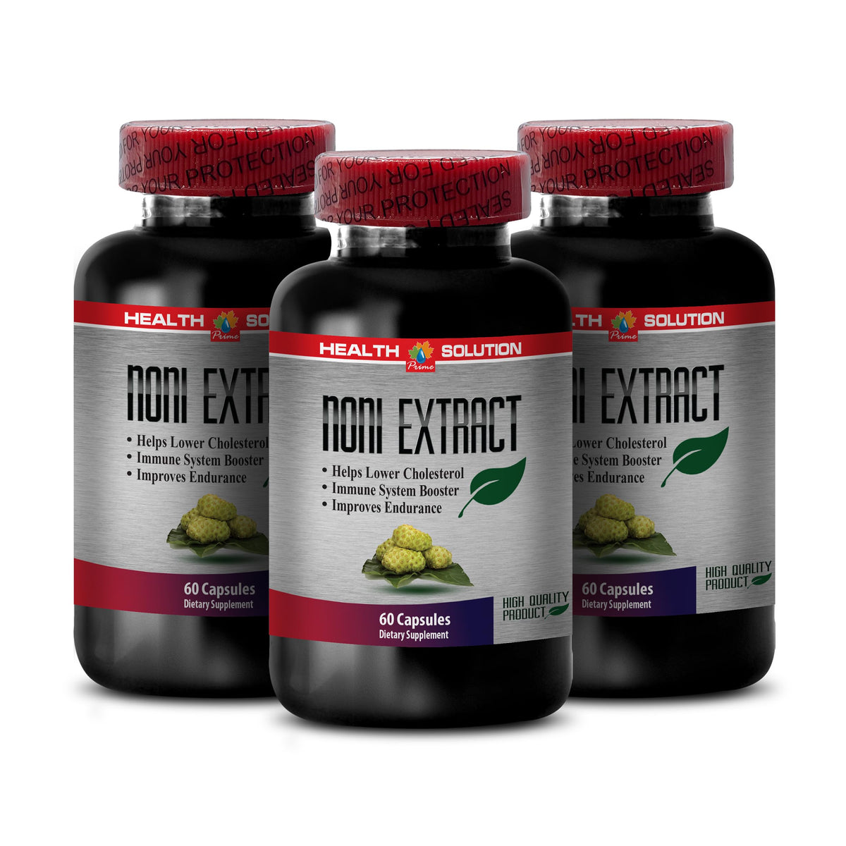 Health Solution Prime Noni 8:1 Concentrate 500mg - 180 Capsules
