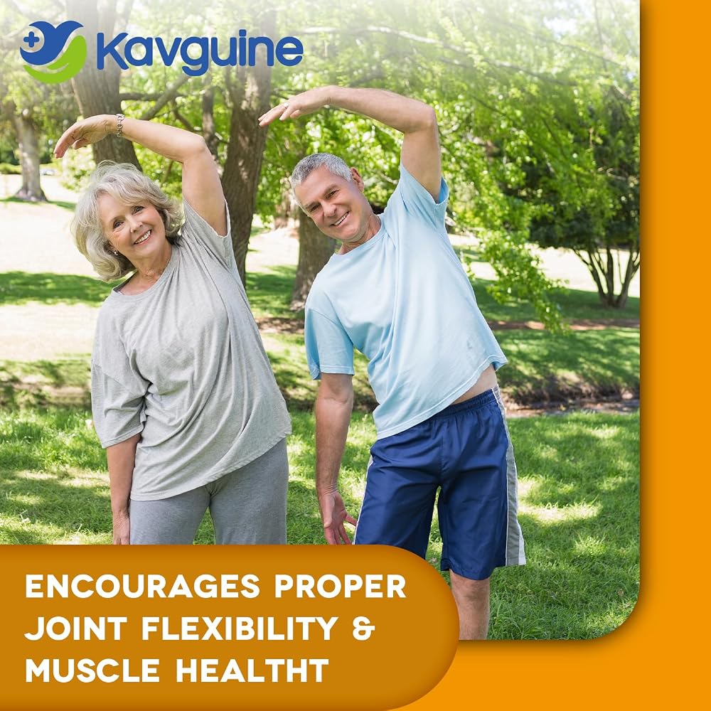 Kavguine Turmeric Curcumin with Black Pepper Joint Support - 60 Capsules - image 4