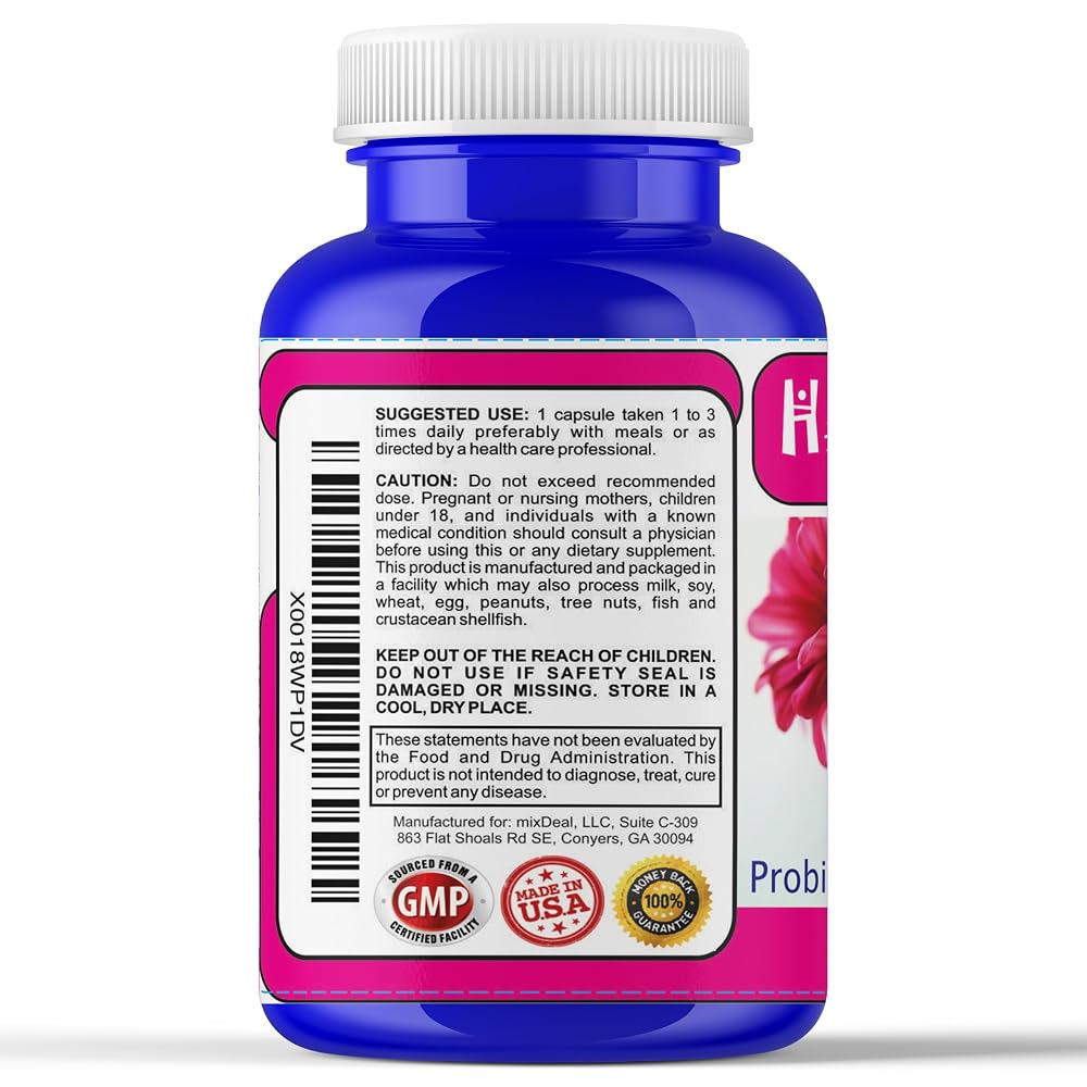 Celebrity LifeStyle Her Secret Probiotics for Women - 60 Capsules - image 3