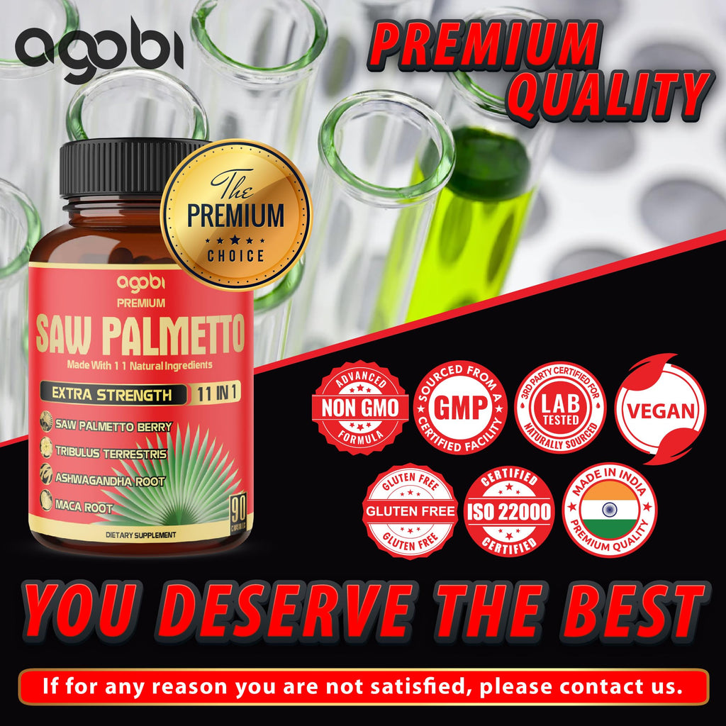 agobi Premium Saw Palmetto Capsules