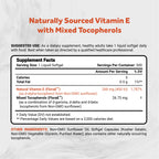 Naturalis Sunflower Vitamin E with Mixed Tocopherols