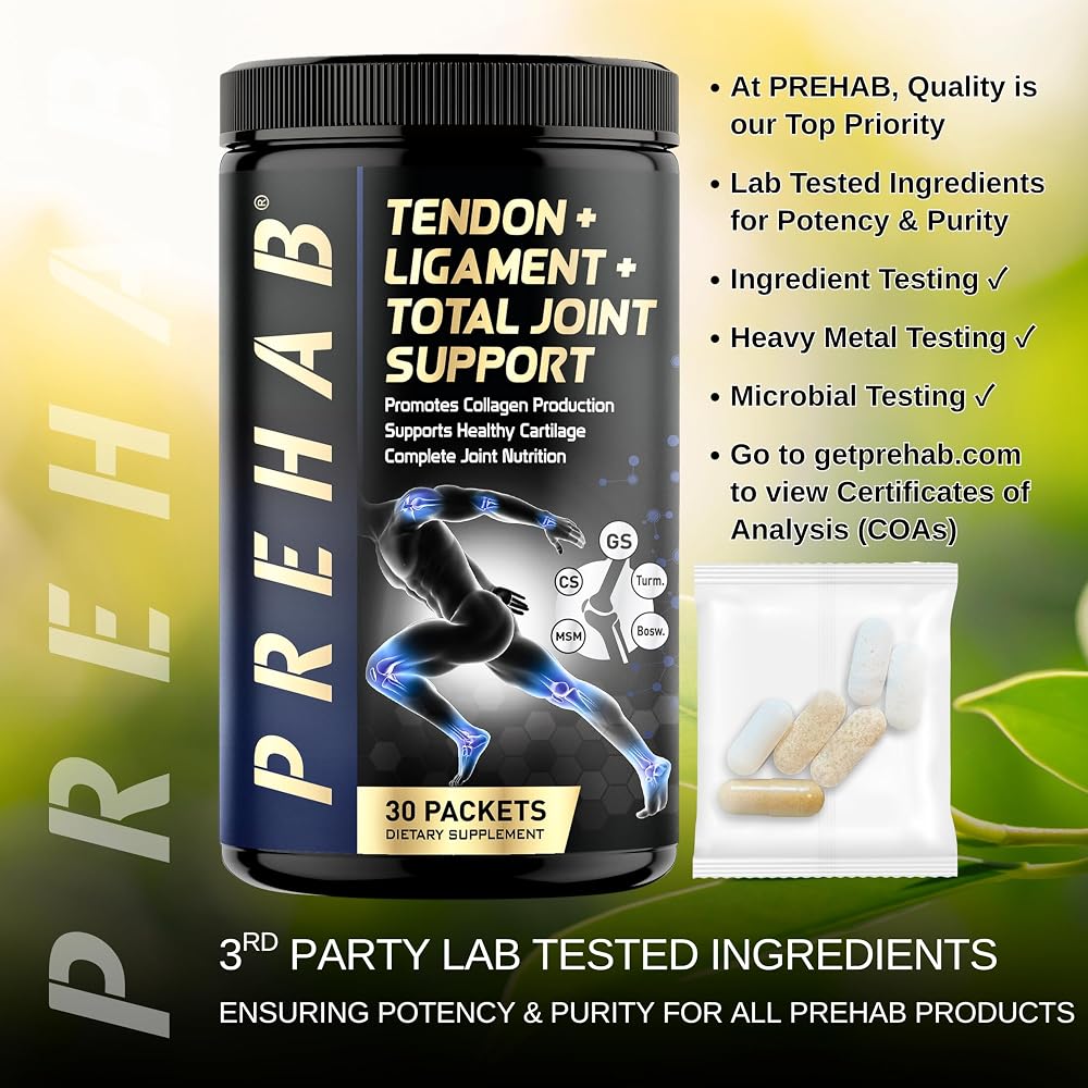 PREHAB Tendon + Ligament + Total Joint Support - 180 Count - image 5