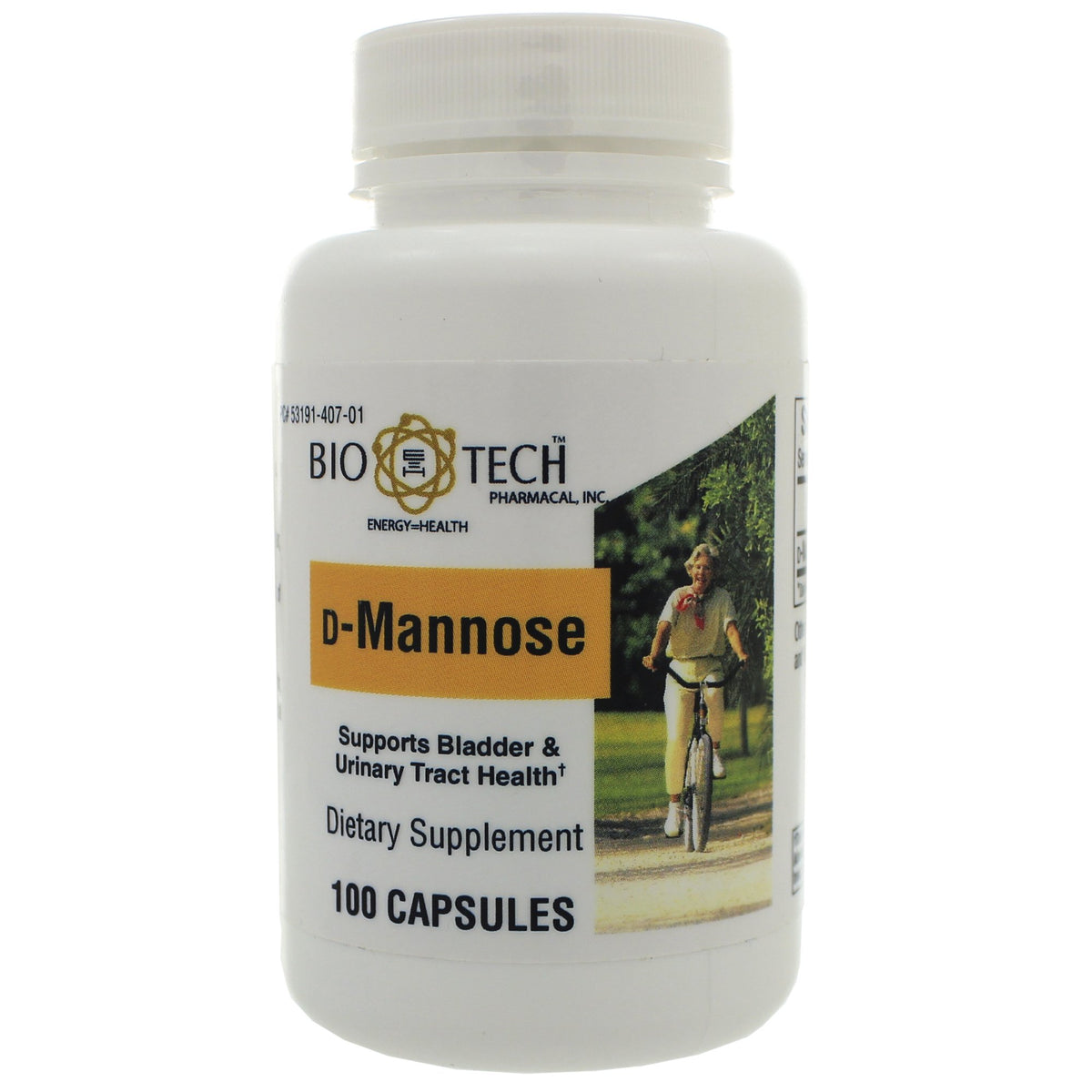 Bio-Tech Pharmacal D-Mannose Bladder Support - 100 Capsules