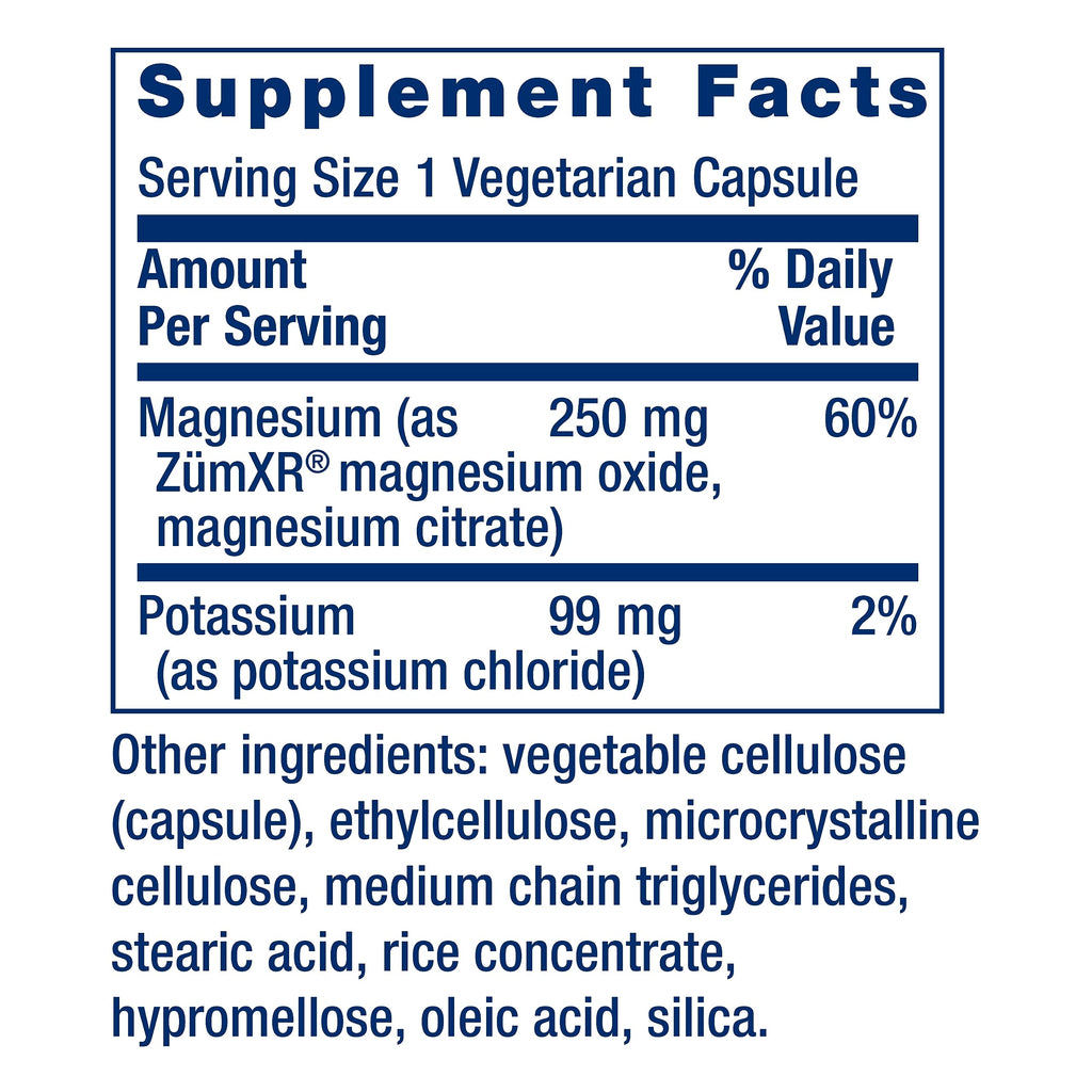 Life Extension Potassium with Extend-Release Magnesium - 60 Capsules - image 3