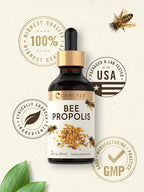 Carlyle Bee Propolis Tincture Drops Liquid Extract - 2 Fl Oz - image 6