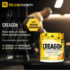 Nutrithority - Creagon, Advanced Creatine Powder Complex (30 Servings)