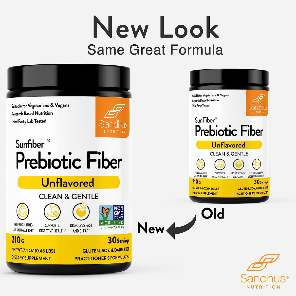 Sandhu's Prebiotic Fiber Supplement Powder - 30 Servings - image 4