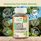 Health Nutrition Naturals Apple Cider Vinegar Gummies Zero Sugar