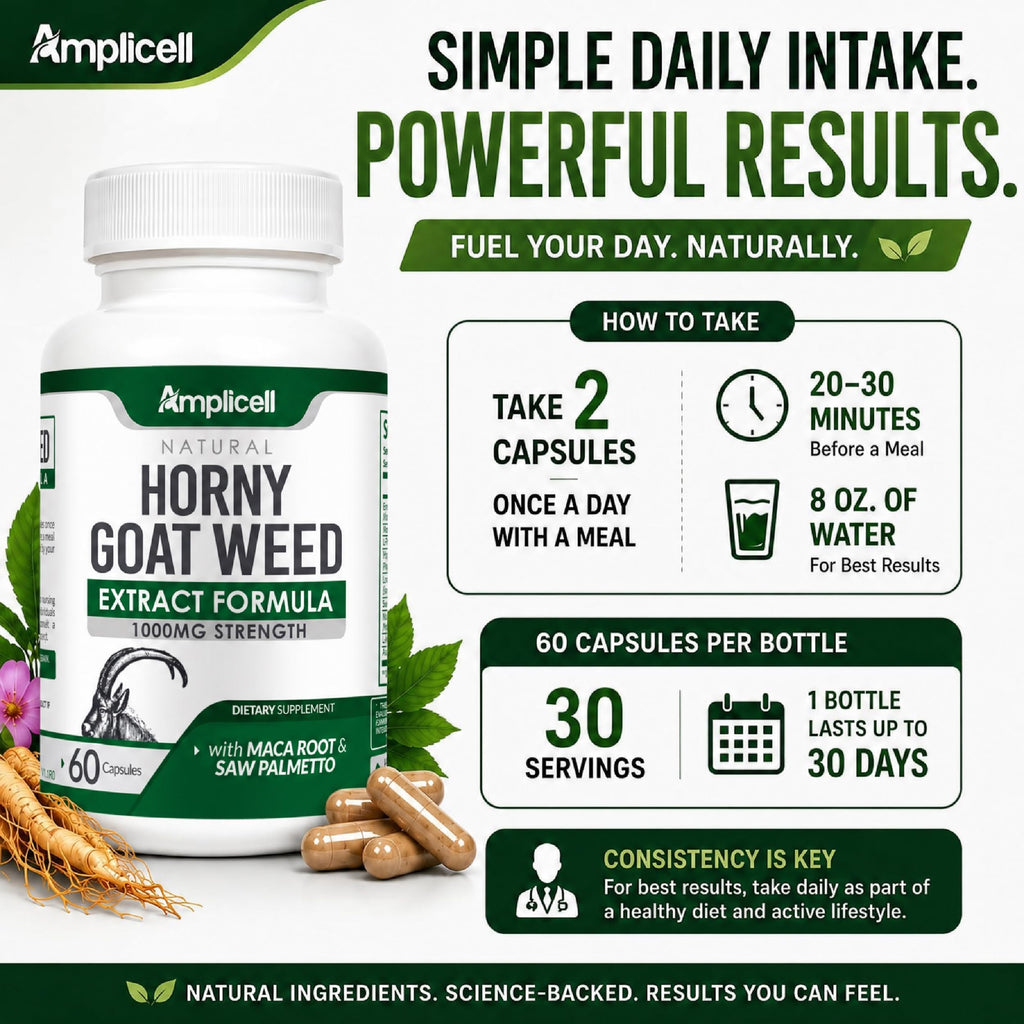 AMPLICELL Hormone Balance for Women and Men - Intimacy & Mood Support