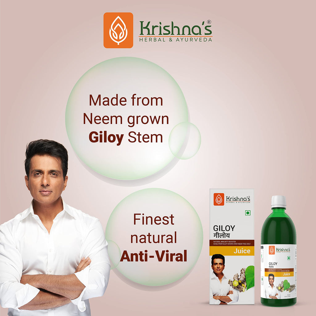 Krishna's Herbal & Ayurveda Geloy Juice - 500 ml (Pack of 2) - image 6