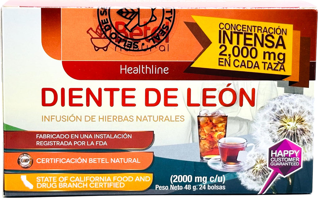 Premium Diente de Leon (Dandelion) Tea by Betel Natural - Detox - image 2