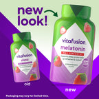 Vitafusion Melatonin 10mg Gummies Sleep Support - 100 Count - image 2