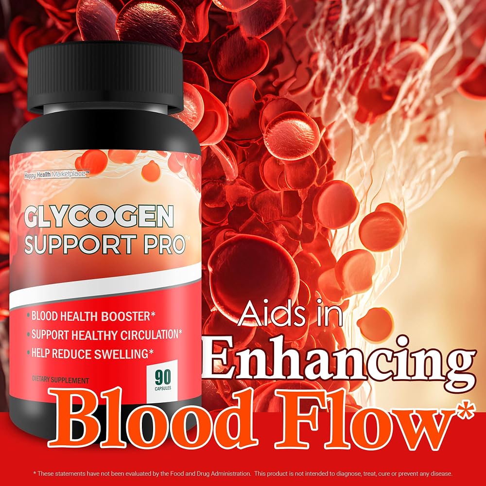 Happy Health Marketplace Glycogen Support Pro Blood Health - 90 Capsules - image 5