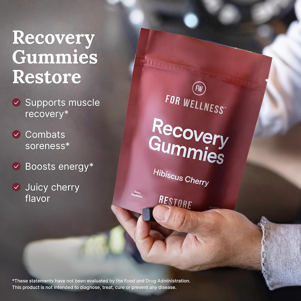 For Wellness Recovery Gummies