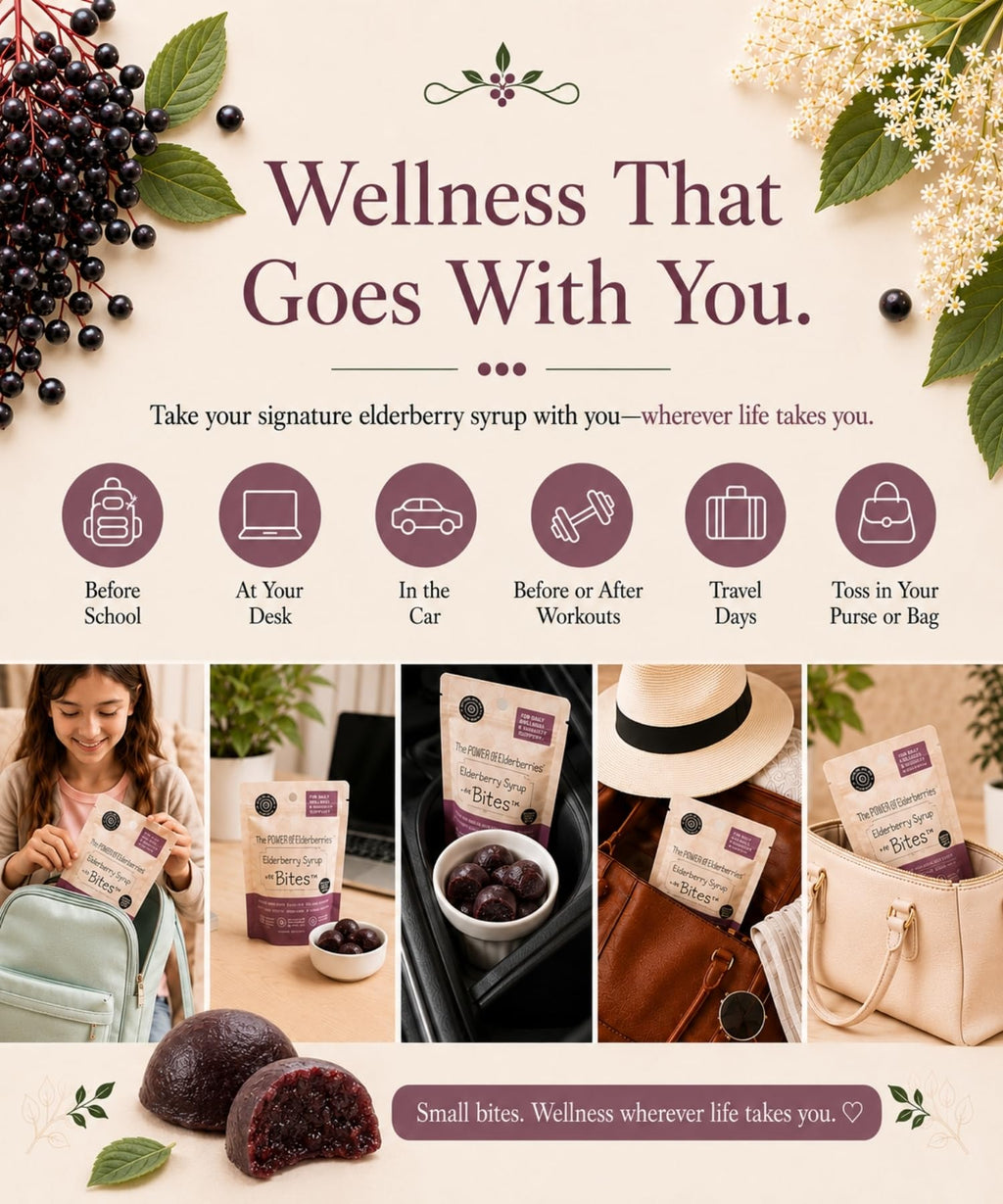 The POWER of Elderberries Elderberry Syrup Bites - 8 Count - image 6