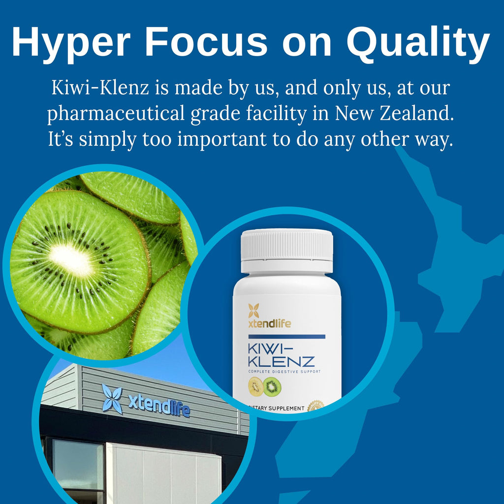 Xtendlife Kiwi-Klenz Digestive Enzyme & Prebiotic - 60 Capsules - image 6