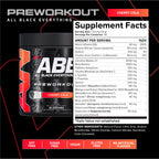 ABE all black everything All Black Everything Pre Workout Powder