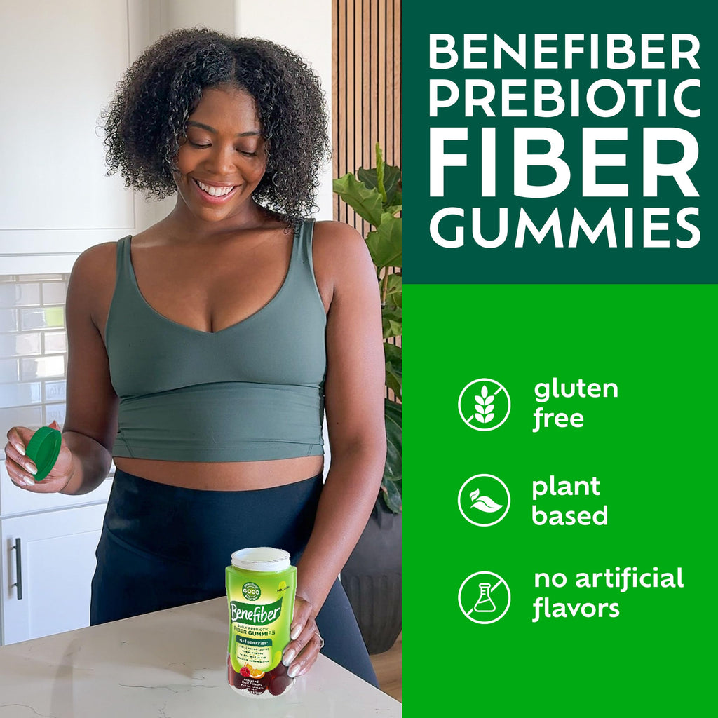 Benefiber Prebiotic Fiber Supplement Gummies