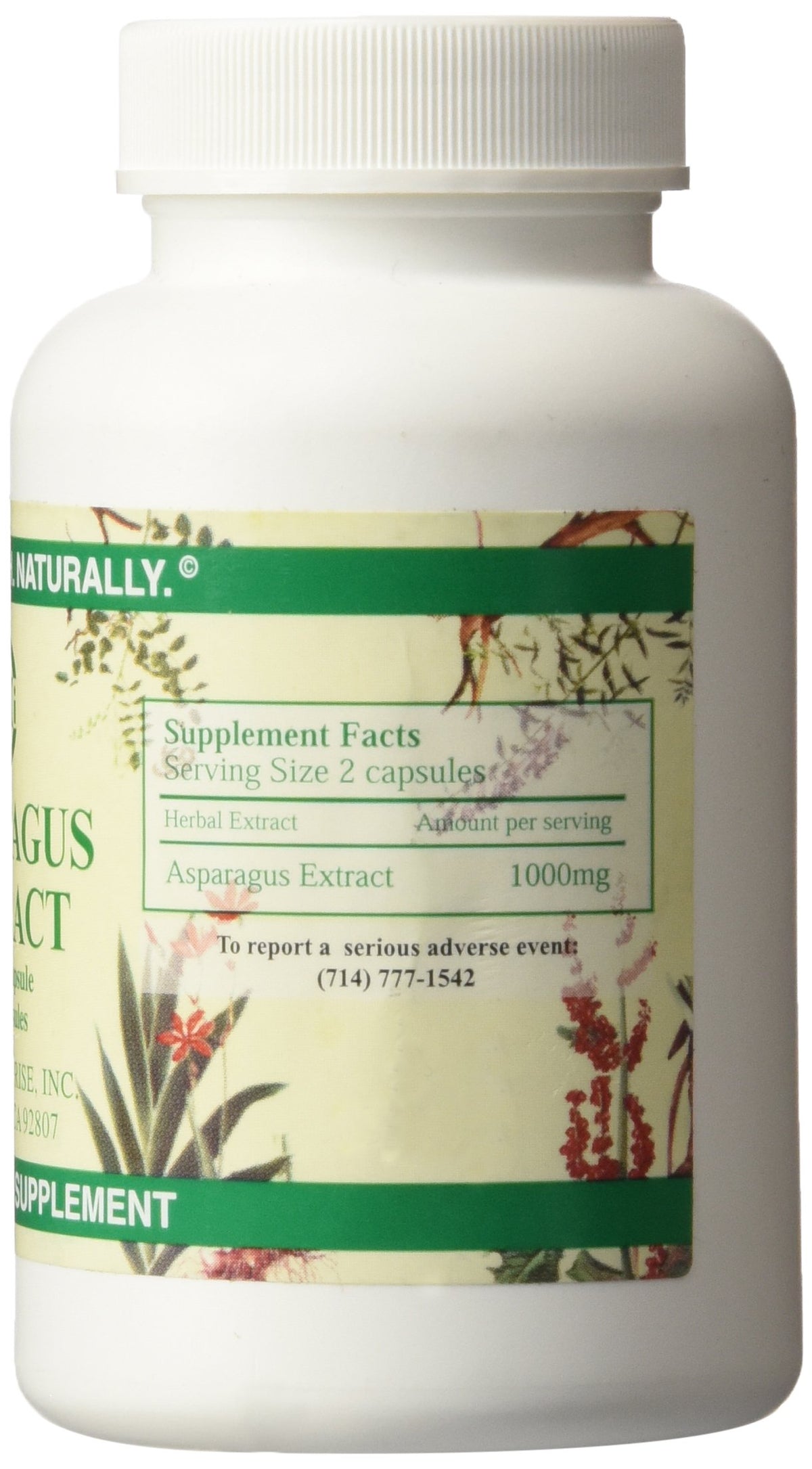 Chi's Enterprise Asparagus Extract - 120 Capsules - image 2