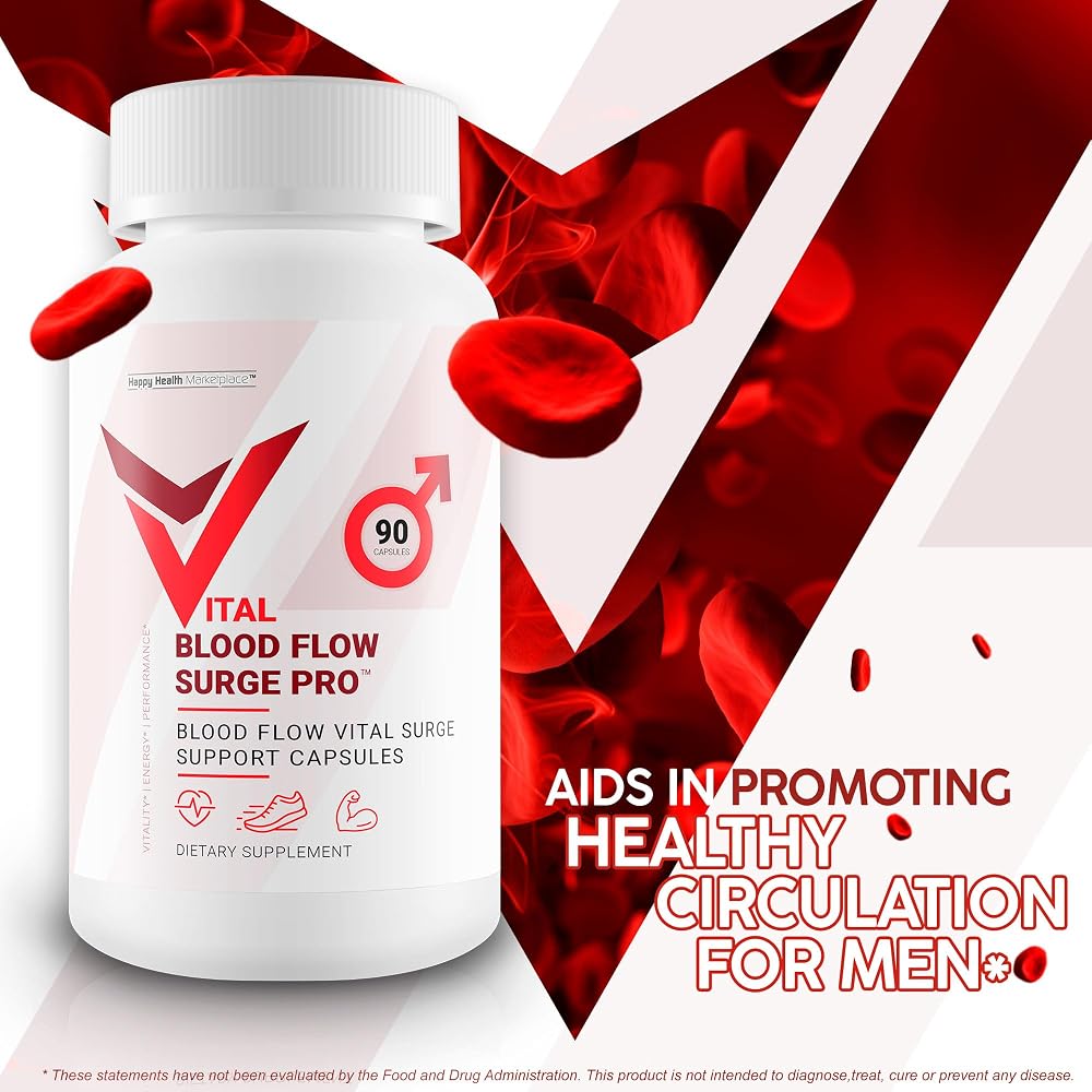 Happy Health Marketplace Vital Blood Flow Surge Pro - 90 Capsules - image 5