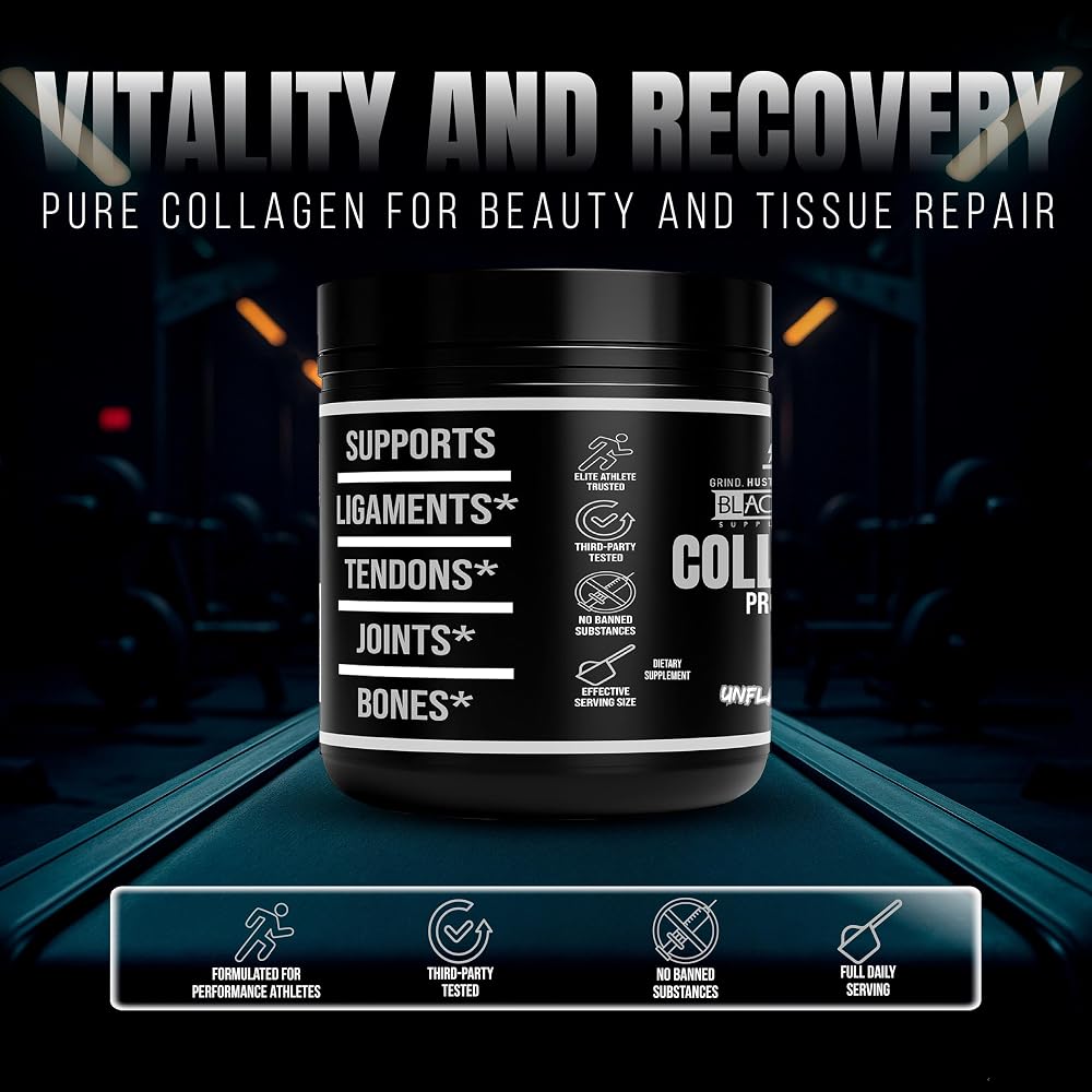 BLACKLABEL Collagen Peptides Protein Powder NSF Certified - 20 oz - image 3
