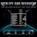 BLACKLABEL Collagen Peptides Protein Powder NSF Certified - 20 oz - image 3