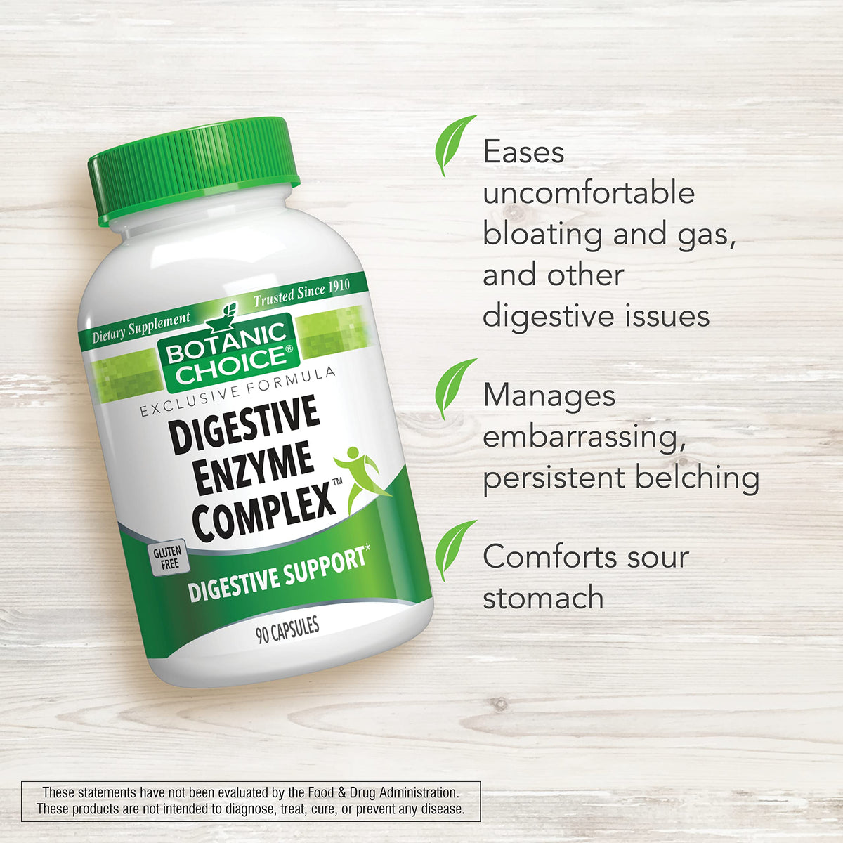 Botanic Choice Digestive Enzyme Complex - 90 Capsules - image 3