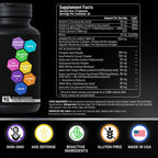 BIOACTIVE LABS Multi Collagen Complex DHT Blocker - 90 Capsules - image 5