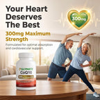 Glymate CoEnzyme Q10 300mg Heart Support - 120 Softgels - image 3